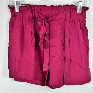 Women's Light Weight Tie Waist Shorts